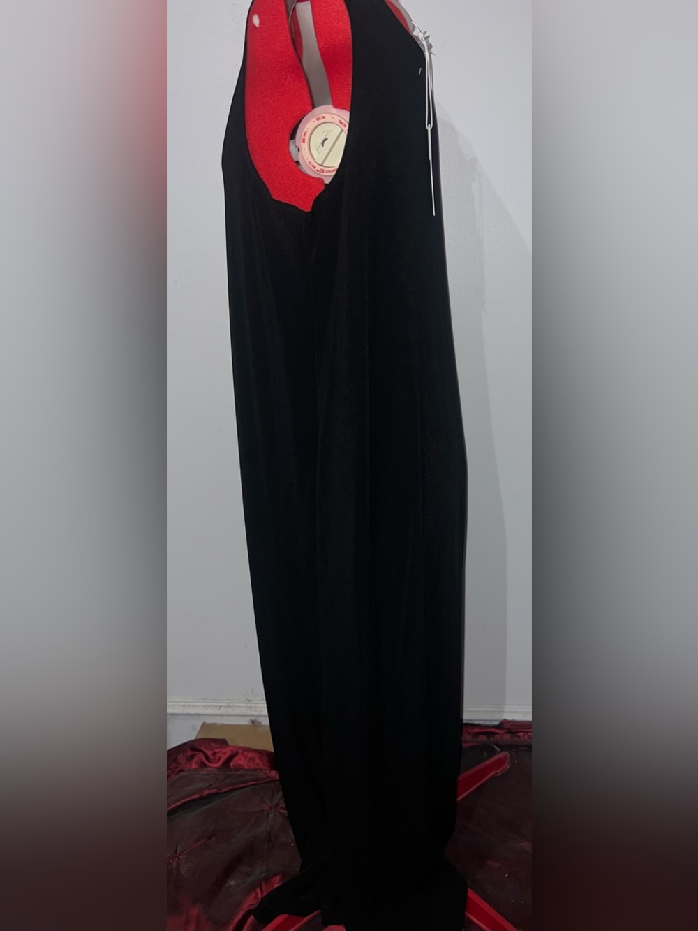 NWT Chico’s Travelers Tank Elegant Black Sleeveless Maxi Dress size 3 (xl) - Picture 4 of 8